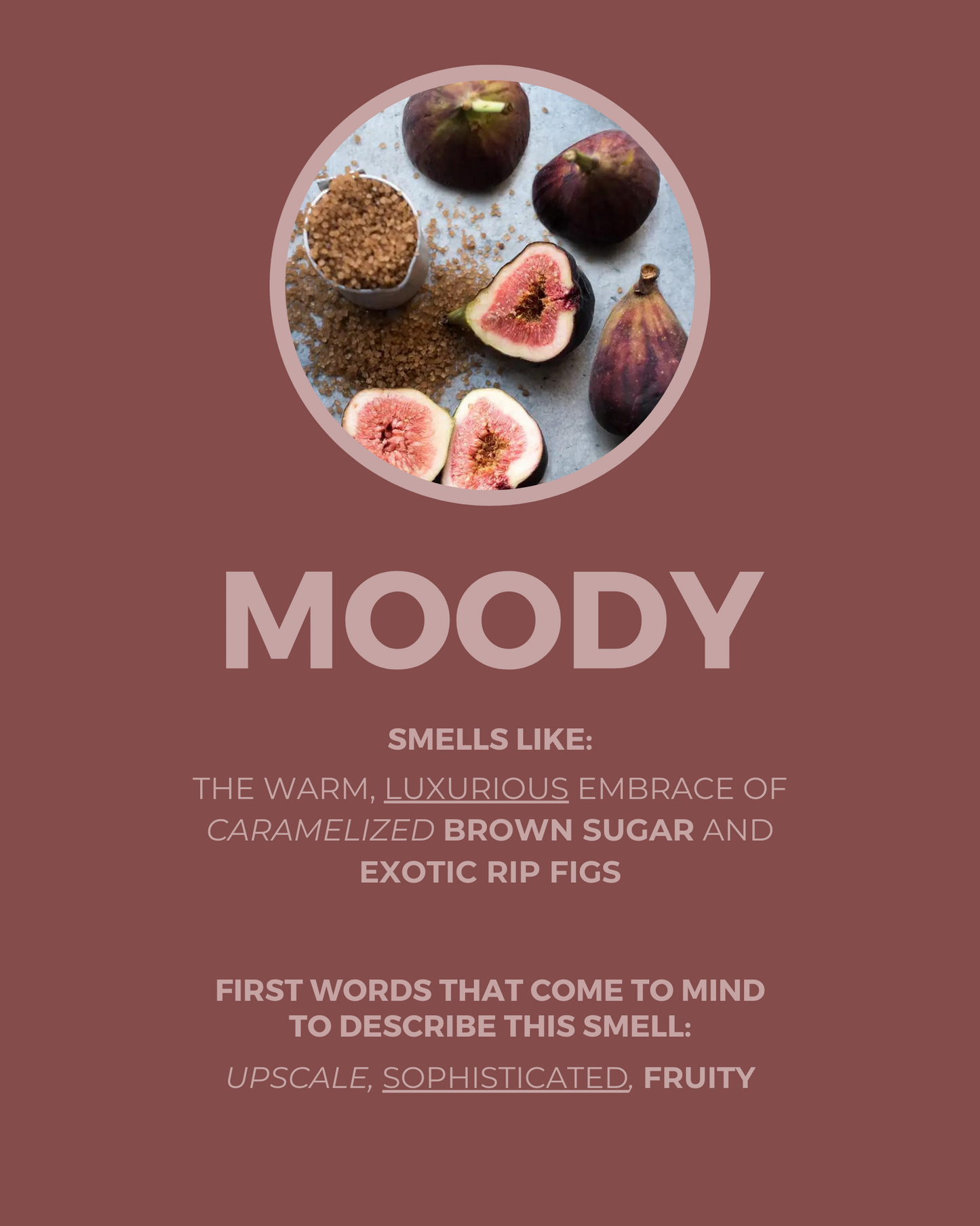 Moody Candle