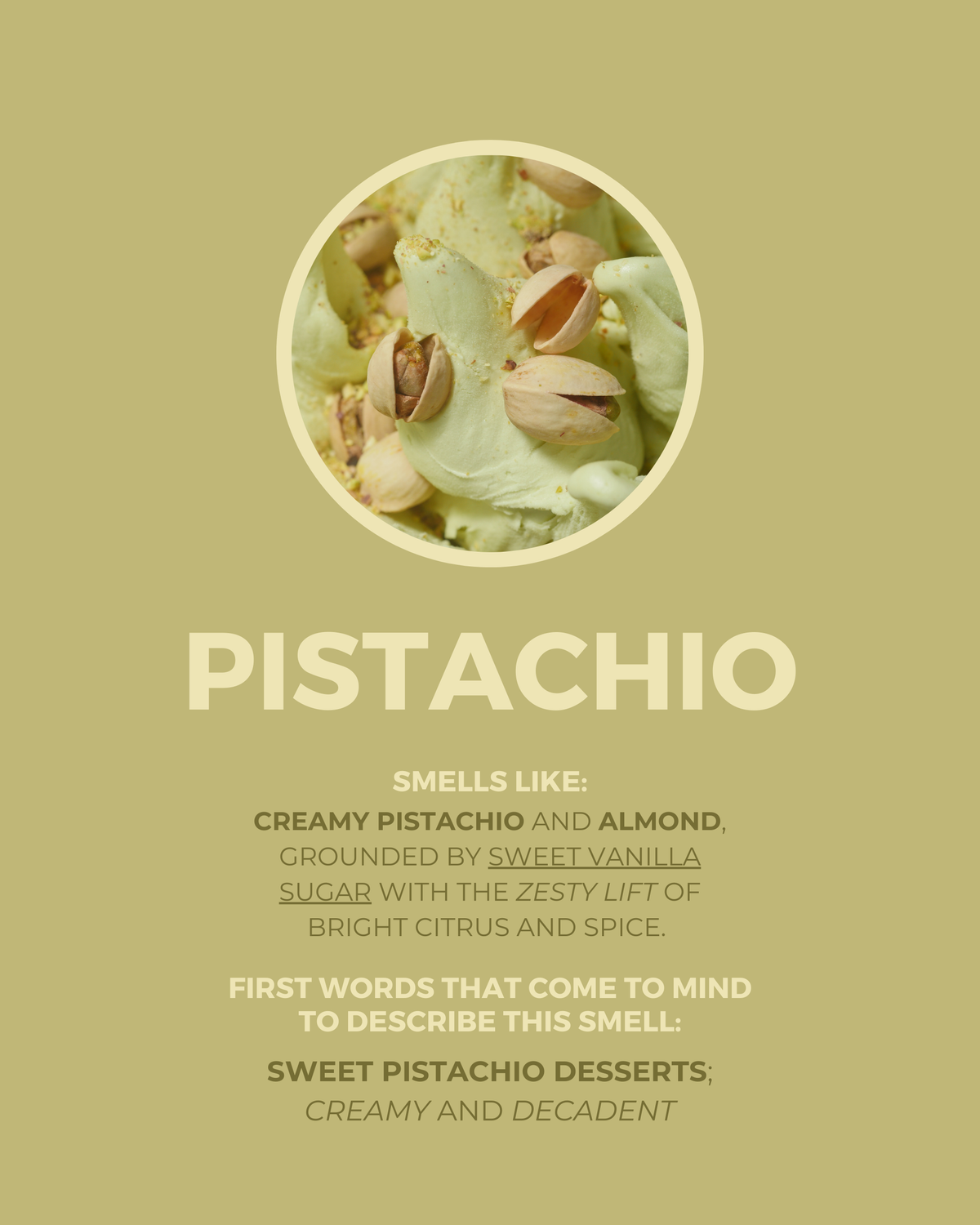 Pistachio Candle – 5thandreynolds Pistachio Candle – 5thandreynolds