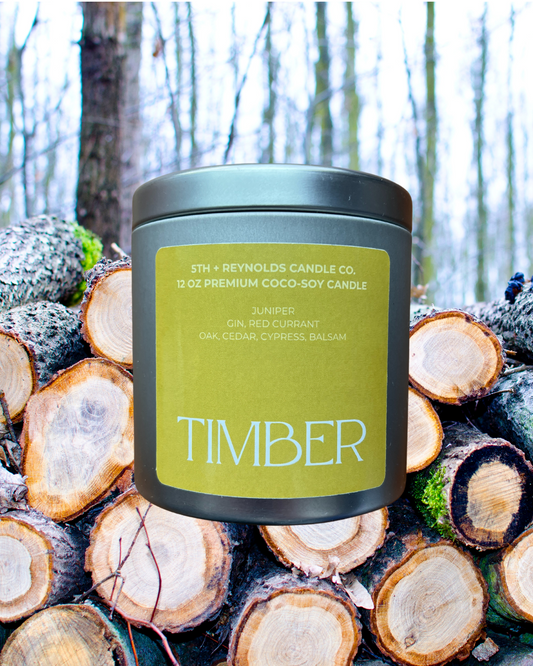 Timber Candle