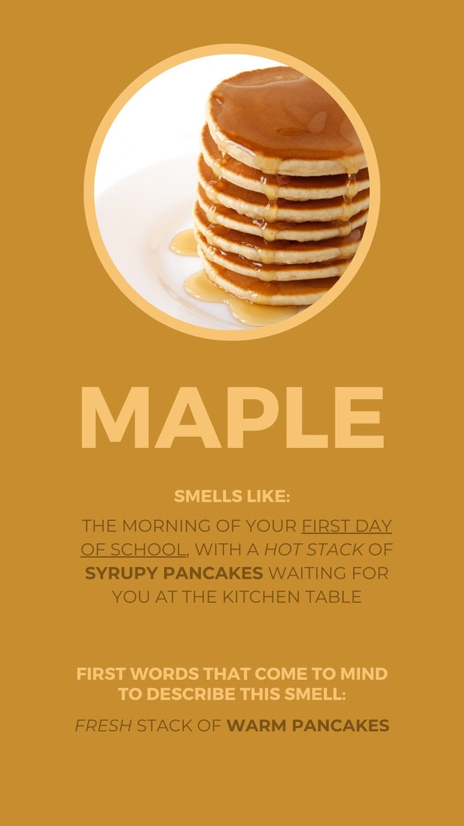 Maple Candle