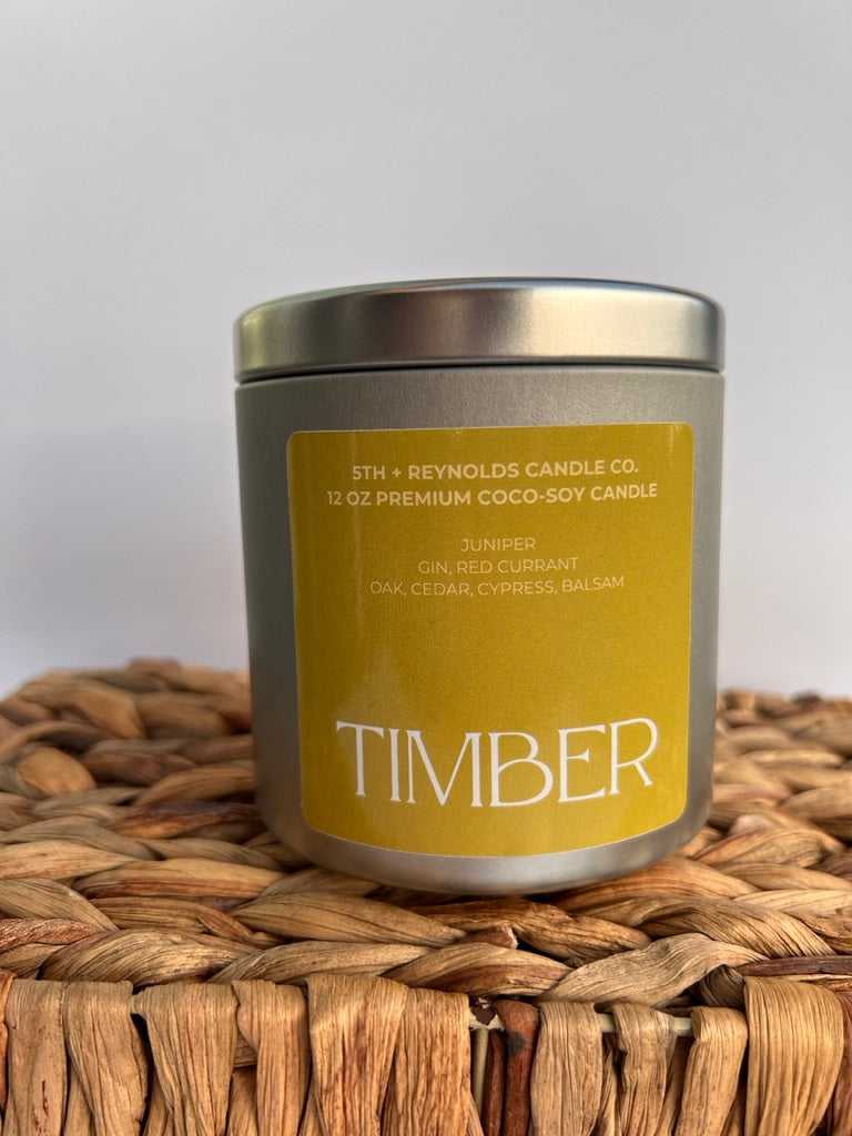 Timber Candle