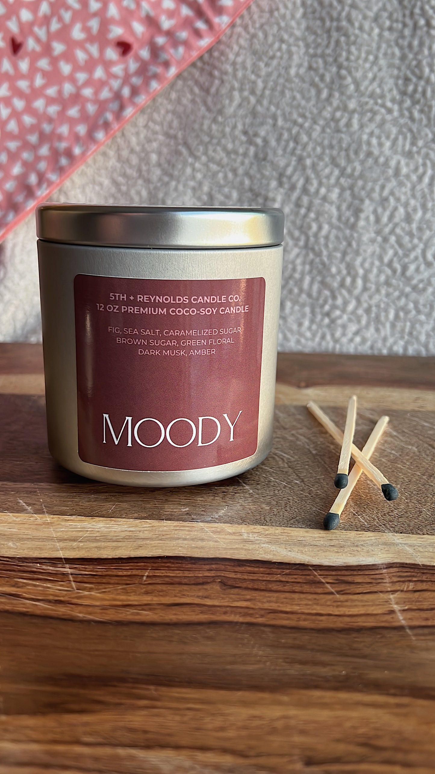 Moody Candle