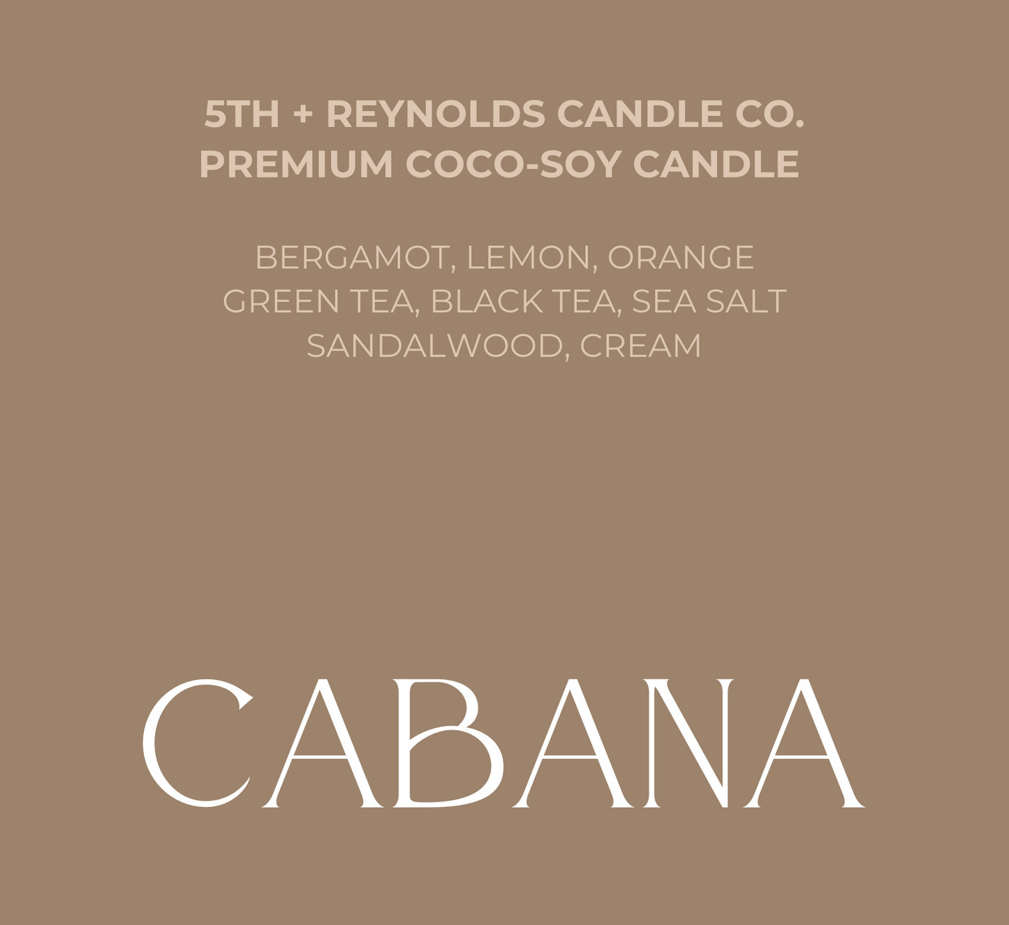 Cabana Candle