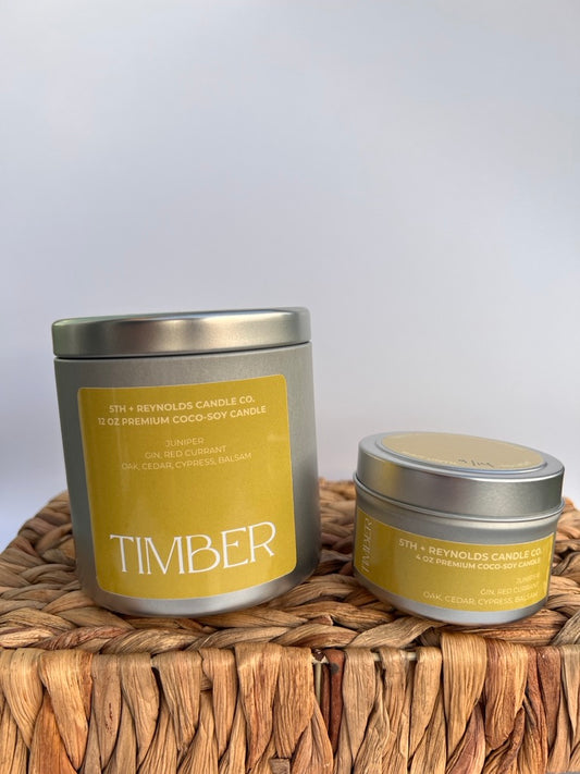 Timber Candle