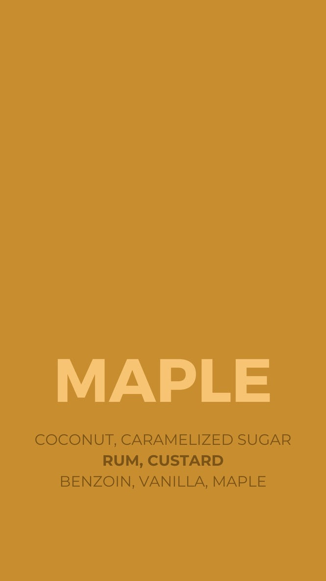 Maple Candle