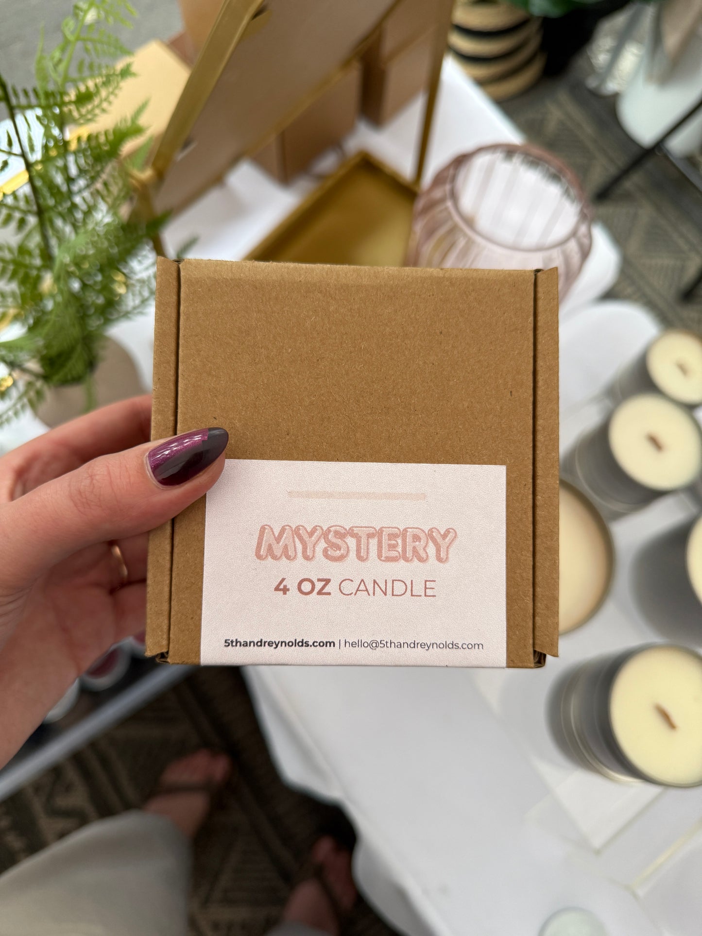 Mystery 4 oz Candle Box