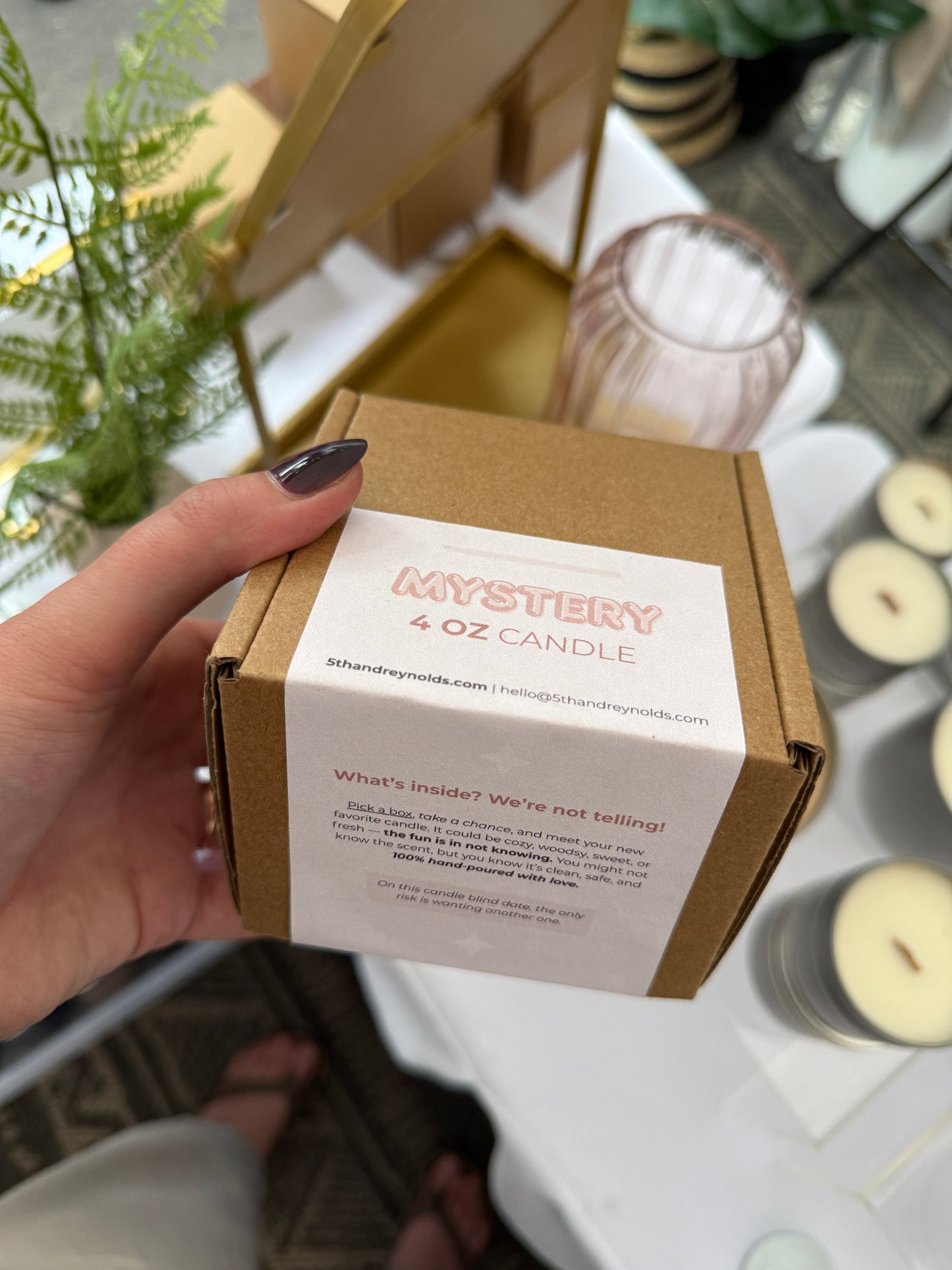 Mystery 4 oz Candle Box