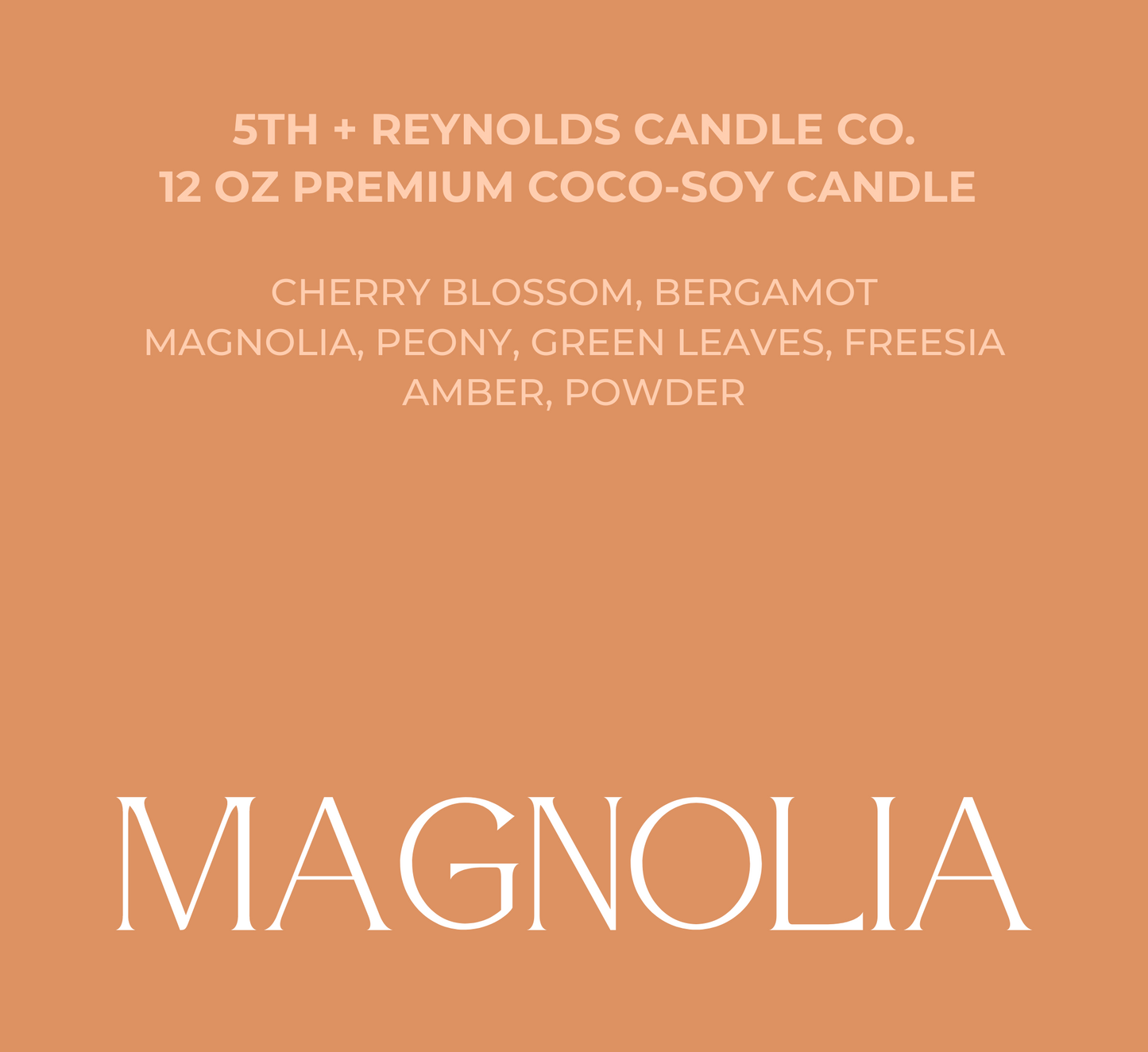 Magnolia Candle