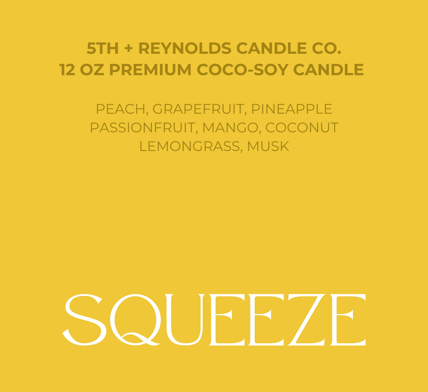 Squeeze Candle