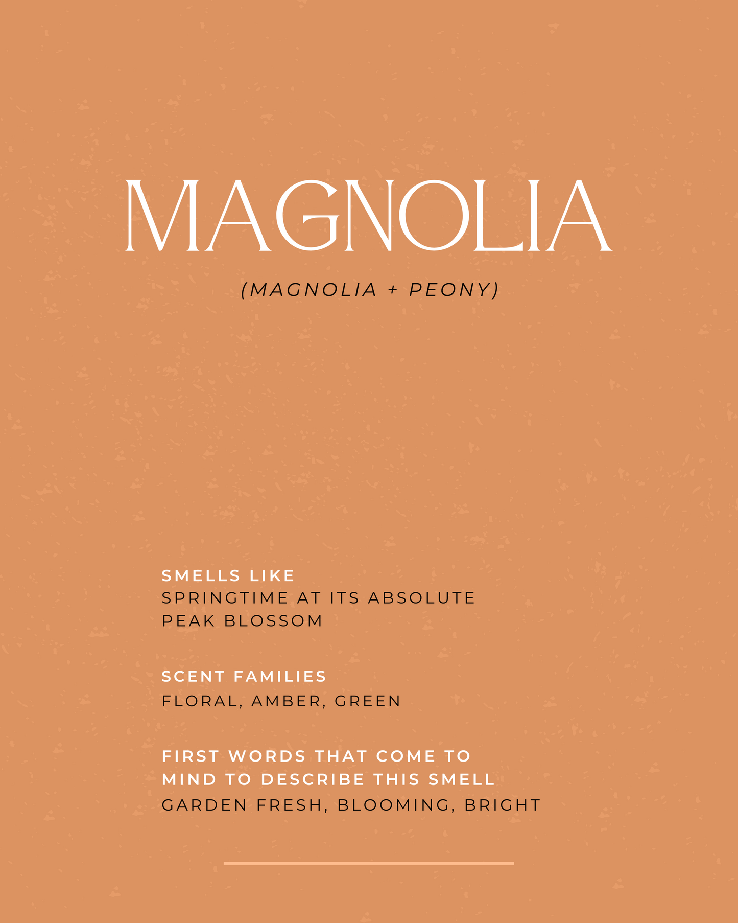 Magnolia Candle